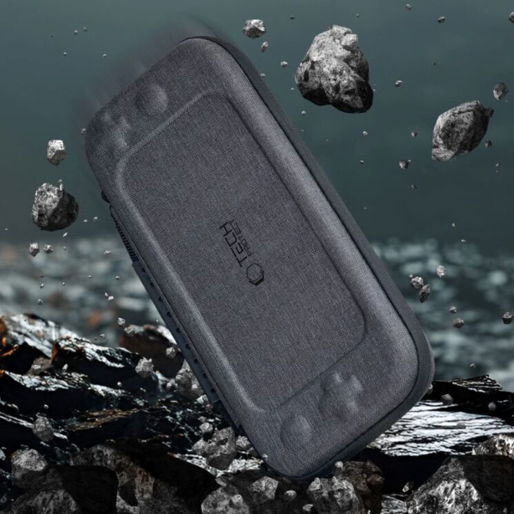 Чехол Tech-Protect Hardpouch для Nintendo Switch 2 - Dark Grey: фото 5 из 5