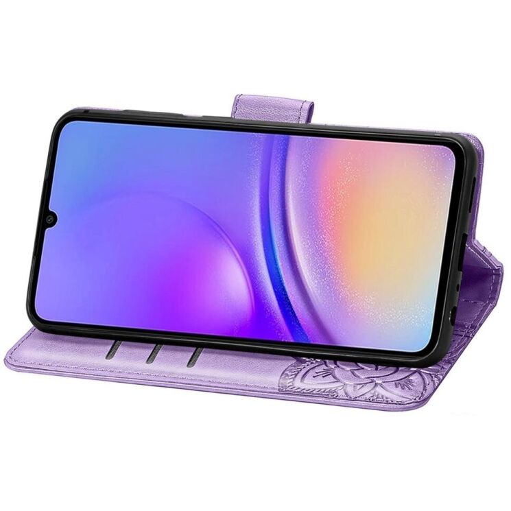 Чохол UniCase Butterfly Pattern для Samsung Galaxy A05 (A055) - Light Purple: фото 3 з 6