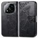 Чехол UniCase Butterfly Pattern для Xiaomi Redmi Note 14 Pro - Black (379104B). Фото 2 из 11