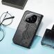 Чехол UniCase Butterfly Pattern для Xiaomi Redmi Note 14 Pro - Black (379104B). Фото 6 из 11