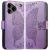 Чохол UniCase Butterfly Pattern для ZTE Blade A76 - Light Purple: фото 1 з 10
