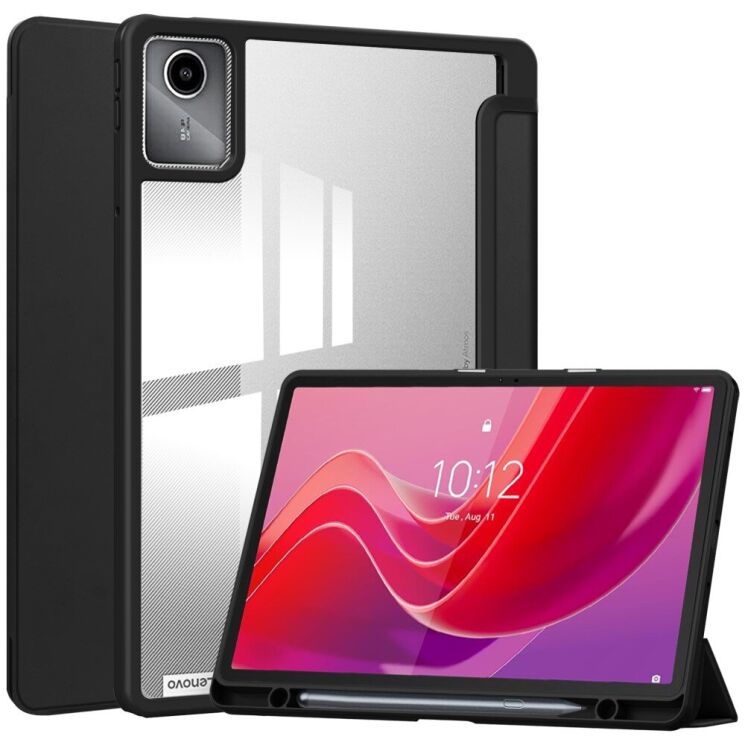 Чохол UniCase Folio Style для Tab M11 (TB330) / Xiaoxin Pad 2024 - Black: фото 1 з 7