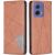 Чехол UniCase Geometric Pattern для Motorola Moto G85 - Brown: фото 1 из 8