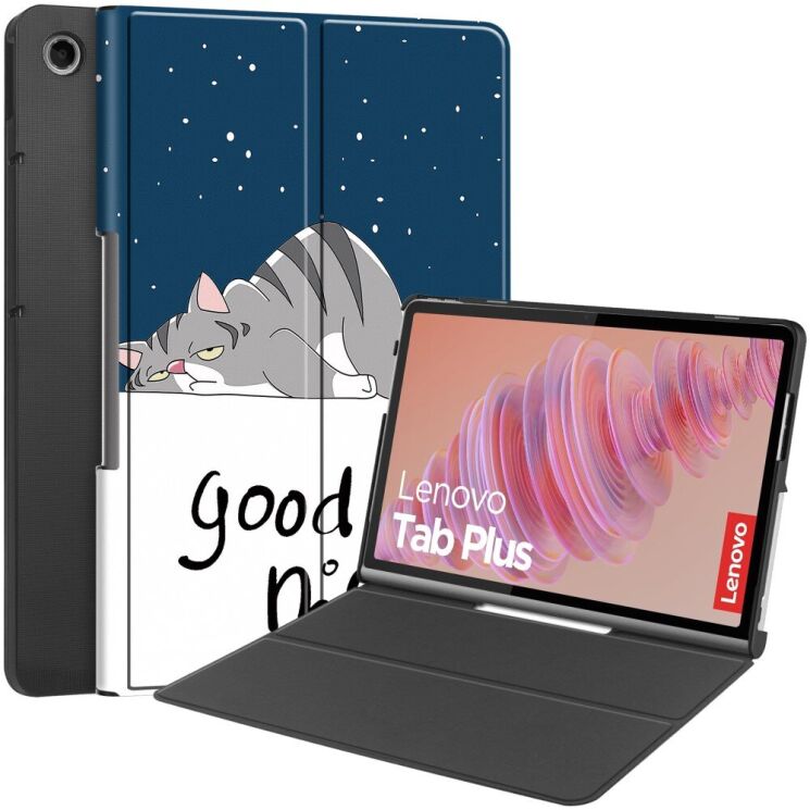 Чехол UniCase Life Style для Lenovo Tab Plus - Cat: фото 1 из 8