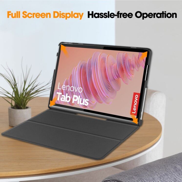 Чехол UniCase Life Style для Lenovo Tab Plus - Cat: фото 4 из 8