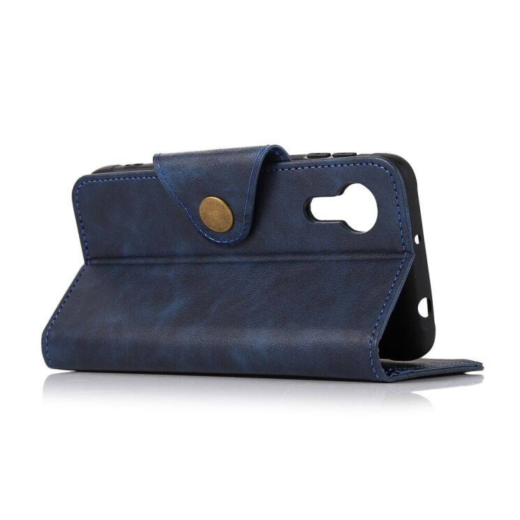Чохол UniCase Vintage Wallet для Samsung Galaxy Xcover 5 (G525) - Blue: фото 3 з 10
