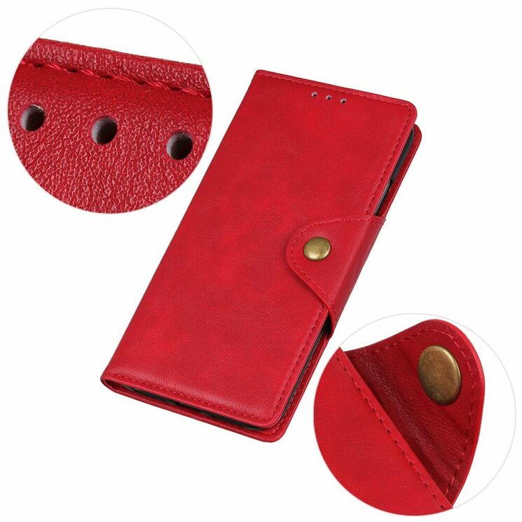 Чехол UniCase Vintage Wallet для Xiaomi Redmi K30 / Poco X2 - Red: фото 7 из 13
