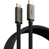 Кабель Ringke RCC-20G10 Type-C to Type-C 240W (5A, 1m) 8809961785061 - Black: фото 1 з 20