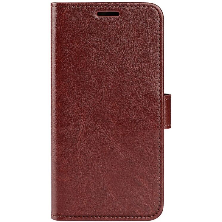 Класичний чохол-книжка Deexe Wallet Style для Xiaomi Redmi Note 15 - Brown: фото 4 з 6