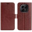 Класичний чохол-книжка Deexe Wallet Style для Xiaomi Redmi Note 15 - Brown (405513Z)