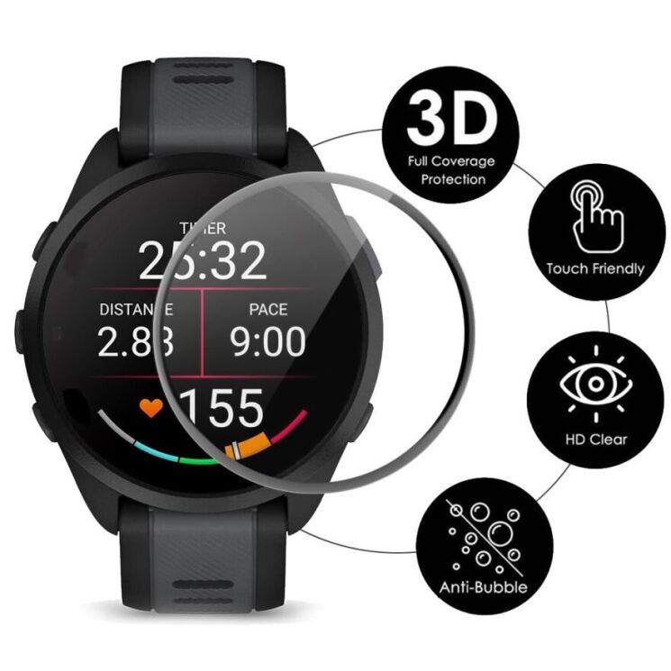Комплект захисних плівок ENKAY Protector Film для Huawei Watch GT 5 Pro (42mm) - Black: фото 2 з 8