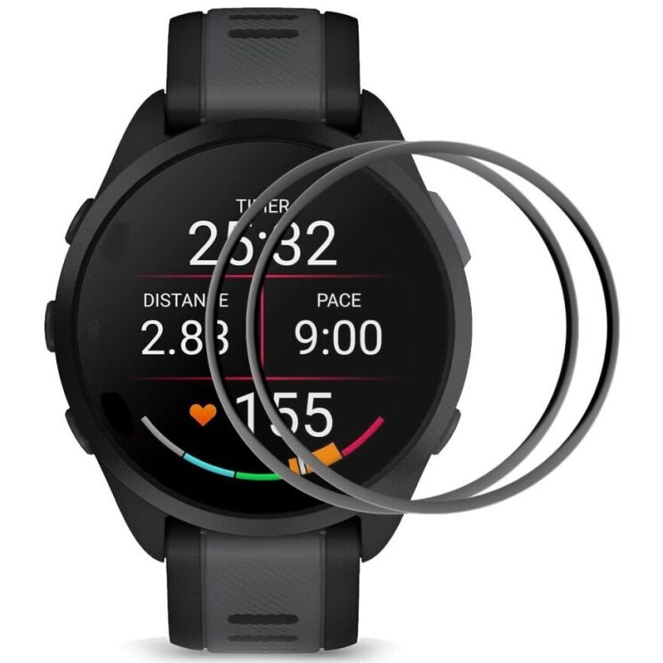 Комплект захисних плівок ENKAY Protector Film для Huawei Watch GT 5 Pro (42mm) - Black: фото 1 з 8