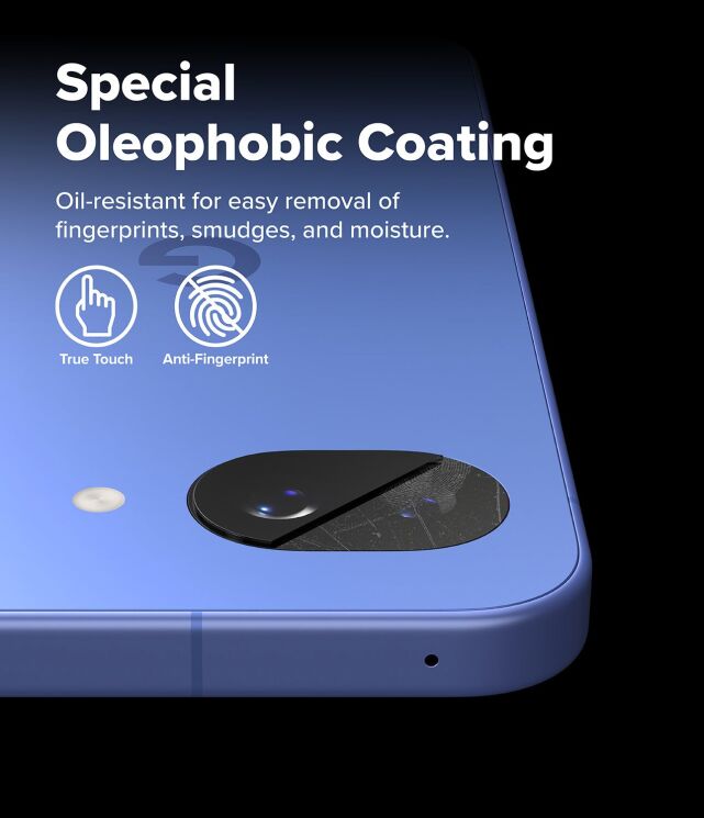 Комплект защитных стекол (2шт) Ringke Full Cover Glass для Google Pixel 10a (8800328818453) - Black: фото 8 из 12