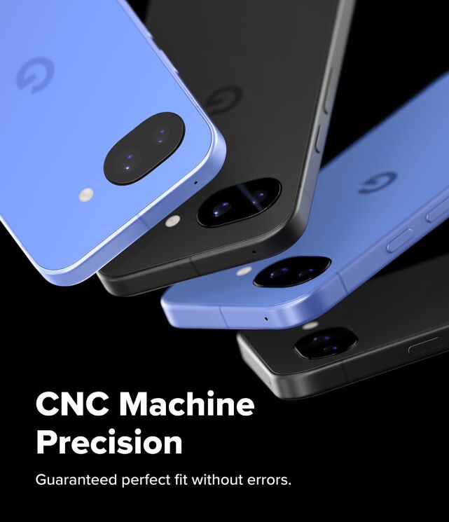 Комплект защитных стекол (2шт) Ringke Full Cover Glass для Google Pixel 10a (8800328818453) - Black: фото 7 из 12