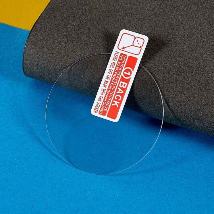 Комплект защитных стекол Deexe Screen Protector для Samsung Galaxy Watch 7 (40mm): фото 4 из 6