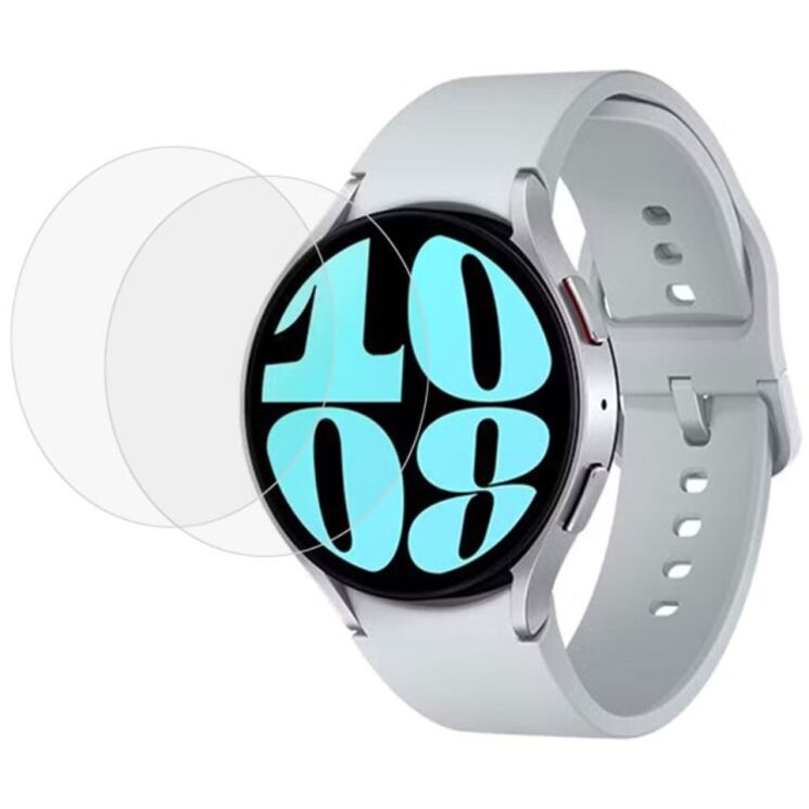 Комплект защитных стекол Deexe Screen Protector для Samsung Galaxy Watch 7 (40mm): фото 1 из 6