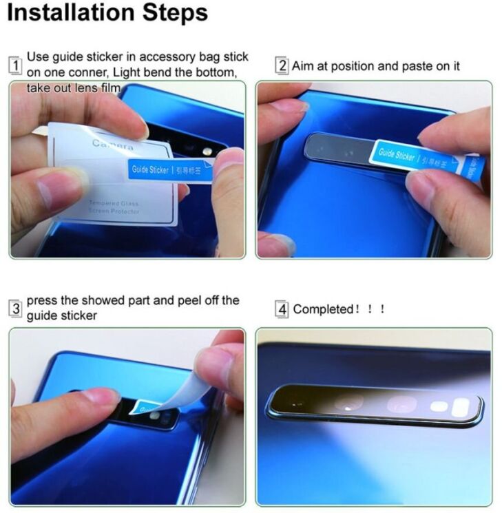Комплект защитных стекол IMAK Camera Lens Protector для Xiaomi 15: фото 5 из 6