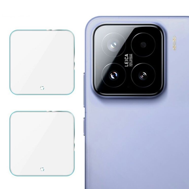 Комплект защитных стекол IMAK Camera Lens Protector для Xiaomi 15: фото 1 из 6