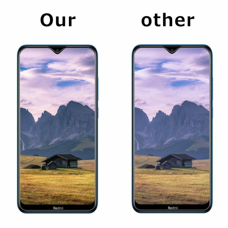 Комплект захисних стекол ITIETIE 2.5D 9H для Xiaomi Redmi 8 / Redmi 8A -: фото 7 з 11