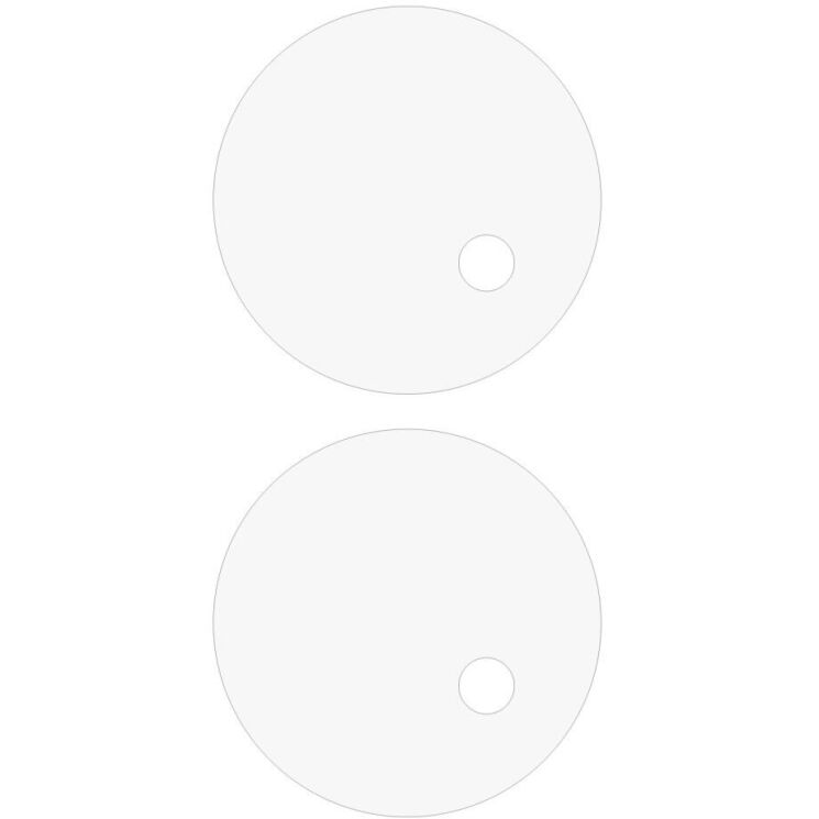 Комплект защитных стекол на заднюю камеру Deexe Camera Lens Protector для OnePlus 13R / Ace 5 / Ace 5 Pro: фото 2 из 6