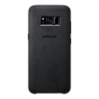 Кожаный чехол Alcantara Cover для Samsung Galaxy S8 (G950) EF-XG950ASEGRU - Dark Gray (114303S)
