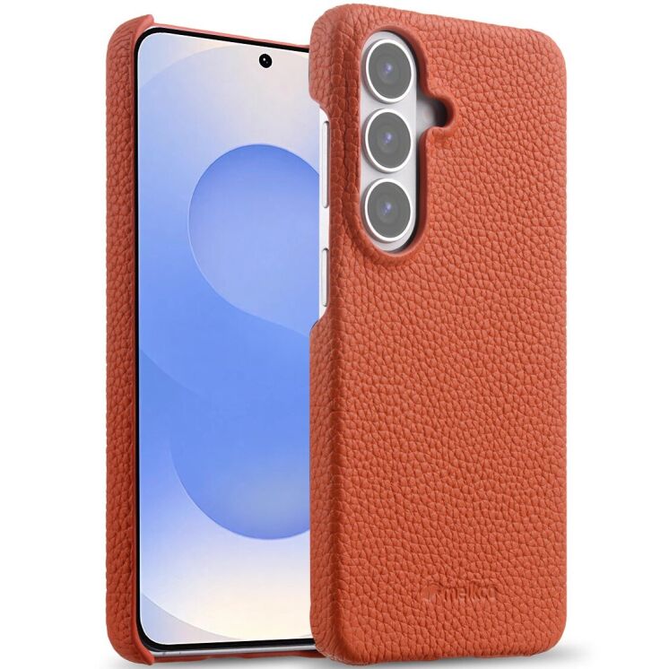 Кожаный чехол MELKCO Leather Case для Samsung Galaxy S26 (S942) - Orange (404276O) Кожаный чехол MELKCO Leather Case для Samsung Galaxy S26 (S942) - Orange: фото 1 из 5