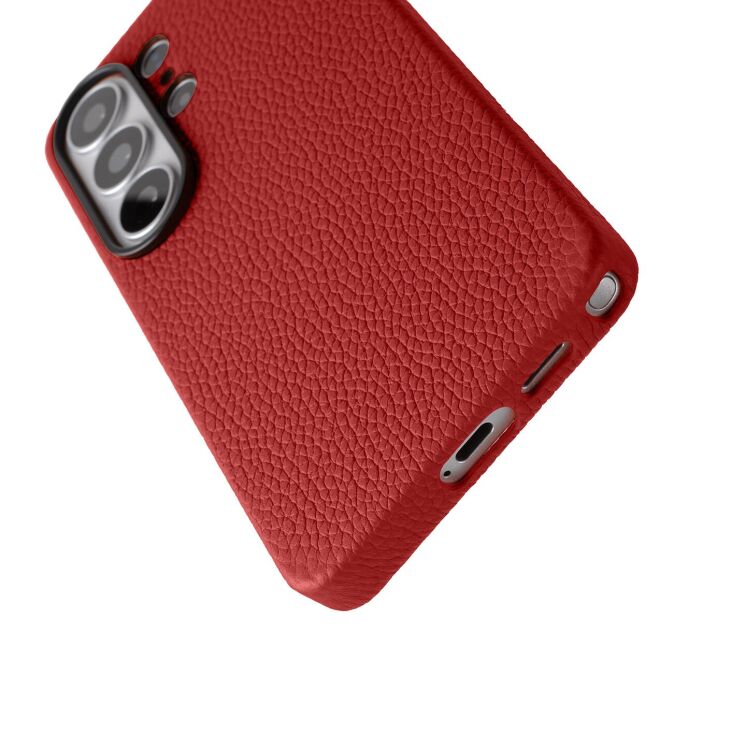 Кожаный чехол MELKCO Leather Case Magnetic для Samsung Galaxy S26 Ultra (S948) - Red: фото 4 из 4