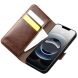 Кожаный чехол QIALINO Classic Case для Apple iPhone 16e - Brown (378237Z). Фото 2 из 6