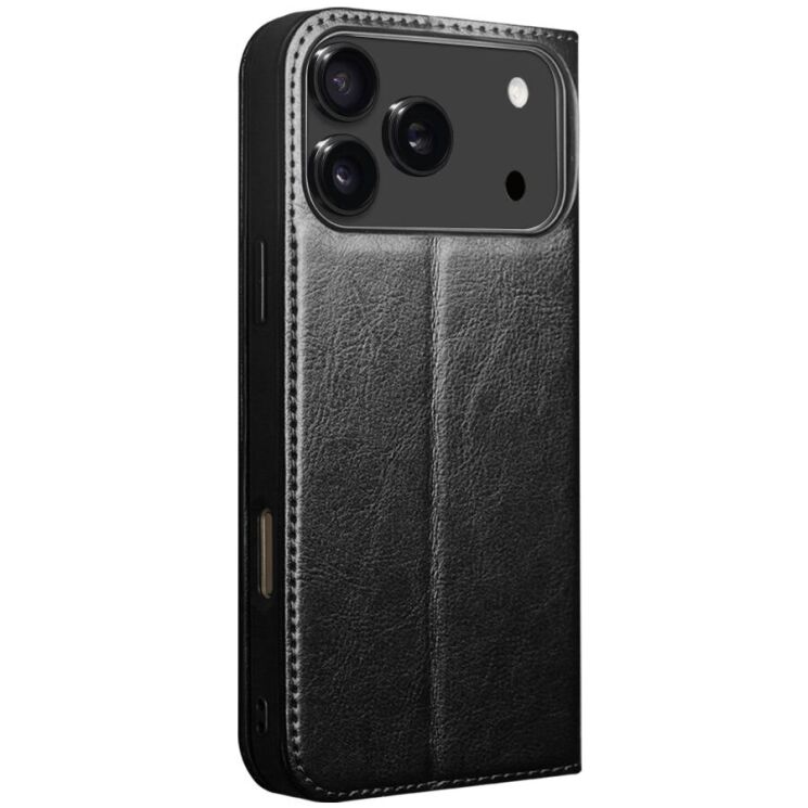 Шкіряний чохол QIALINO Classic Case для Apple iPhone 17 Pro Max - Black: фото 5 з 13
