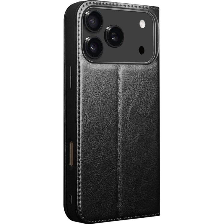 Шкіряний чохол QIALINO Classic Case для iPhone 18 Pro Max - Black (423859B) Шкіряний чохол QIALINO Classic Case для iPhone 18 Pro Max - Black: фото 5 з 13