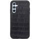 Кожаный чехол UniCase Croco Skin для Samsung Galaxy A54 (A546) - Black (319910B). Фото 1 из 5