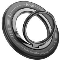 Магнітне кільце-тримач Hoco GH3 Enjoy - Black: фото 1 з 9