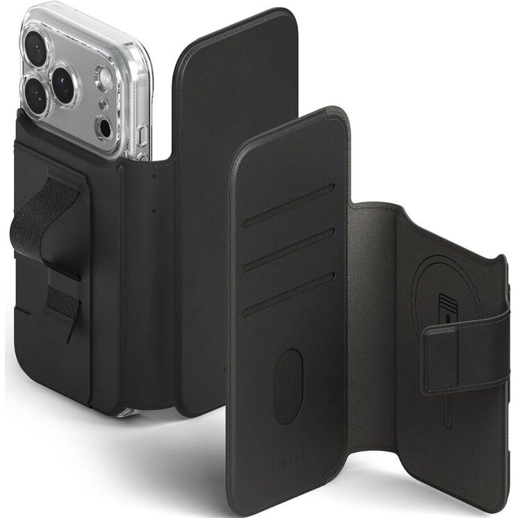 Накладной чехол-кошелек Ringke Folio Grip Wallet Magnetic для iPhone 18 Pro Max (8800380462403) - Black (423989B) Накладной чехол-кошелек Ringke Folio Grip Wallet Magnetic для iPhone 18 Pro Max (8800380462403) - Black: фото 1 из 14