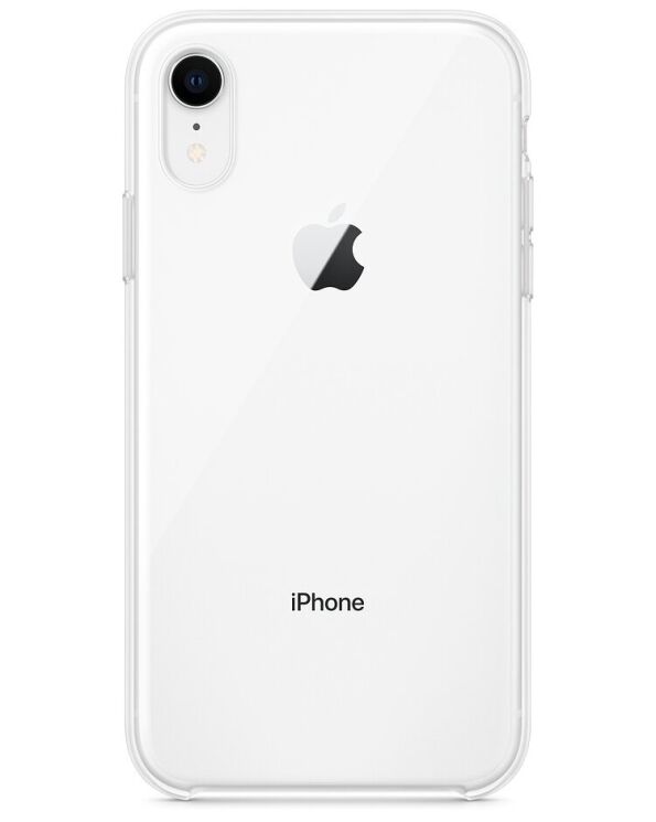 Оригинальный чехол Clear Case для Apple iPhone XR (MRW62) - Transparent: фото 1 из 4