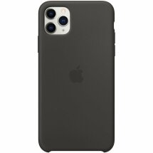 Оригинальный чехол Silicone Case для Apple iPhone 11 Pro Max (MX002ZM/A) - Black: фото 1 из 3