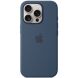 Оригинальный чехол Silicone Case with MagSafe для Apple iPhone 16 Pro (MYYK3) - Denim (366254L). Фото 1 из 5