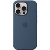 Оригінальний чохол Silicone Case with MagSafe для Apple iPhone 16 Pro (MYYK3) - Denim: фото 1 з 5