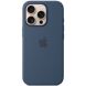 Оригинальный чехол Silicone Case with MagSafe для Apple iPhone 16 Pro (MYYK3) - Denim (366254L). Фото 3 из 5