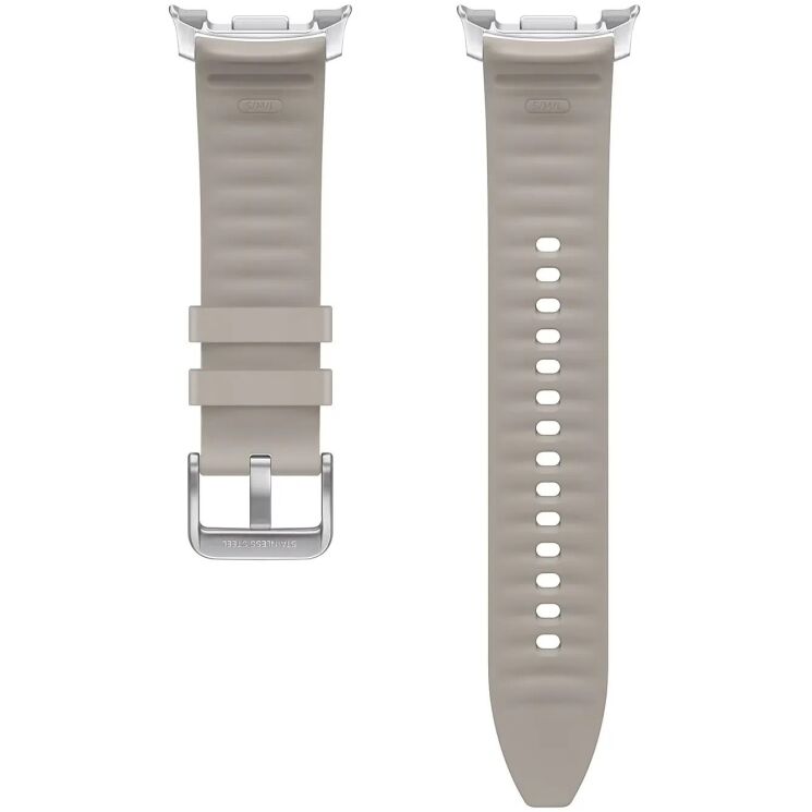 Оригинальный ремешок Hybrid (S/M/L) для Samsung Galaxy Watch 8 (40/44mm) / 8 Classic (ET-SLL50LJEGEU) - Taupe: фото 2 из 3
