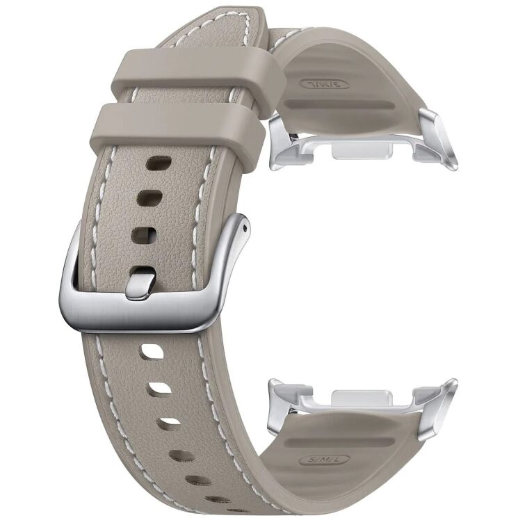 Оригинальный ремешок Hybrid (S/M/L) для Samsung Galaxy Watch 8 (40/44mm) / 8 Classic (ET-SLL50LJEGEU) - Taupe: фото 3 из 3