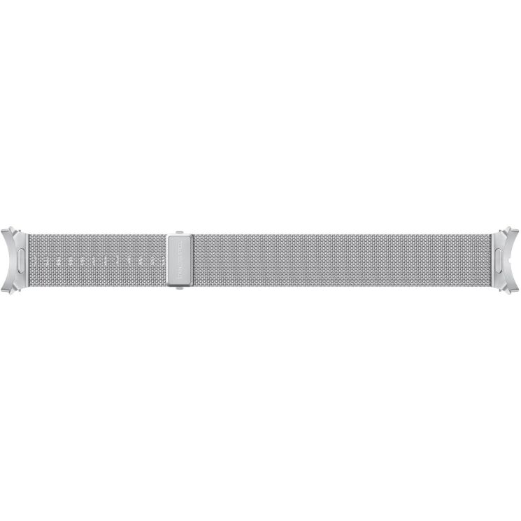 Оригинальный ремешок Milanese Band (M/L) для Samsung Galaxy Watch 7 (40/44mm) / Watch 6 (40/44mm) GP-TYL315SAASW - Silver: фото 2 из 3