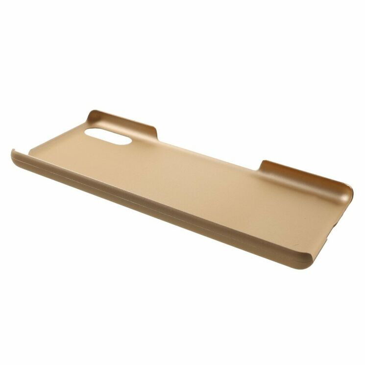 Пластиковый чехол Deexe Hard Shell для Sony Xperia L3 - Gold: фото 3 из 3