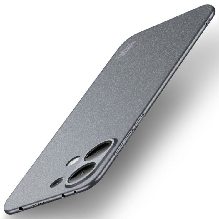 Пластиковий чохол MOFI Matte Series для Xiaomi Redmi Note 13 Pro 4G / Poco M6 Pro - Grey: фото 1 з 9