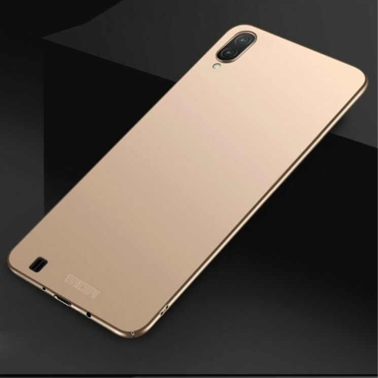 Пластиковый чехол MOFI Slim Shield для Samsung Galaxy M10 (M105) - Gold: фото 2 из 11