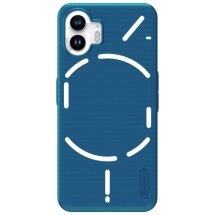 Пластиковый чехол NILLKIN Frosted Shield для Nothing Phone (2) - Blue: фото 1 из 19