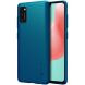 Пластиковый чехол NILLKIN Frosted Shield для Samsung Galaxy A41 (A415) - Blue (257219L). Фото 1 из 20