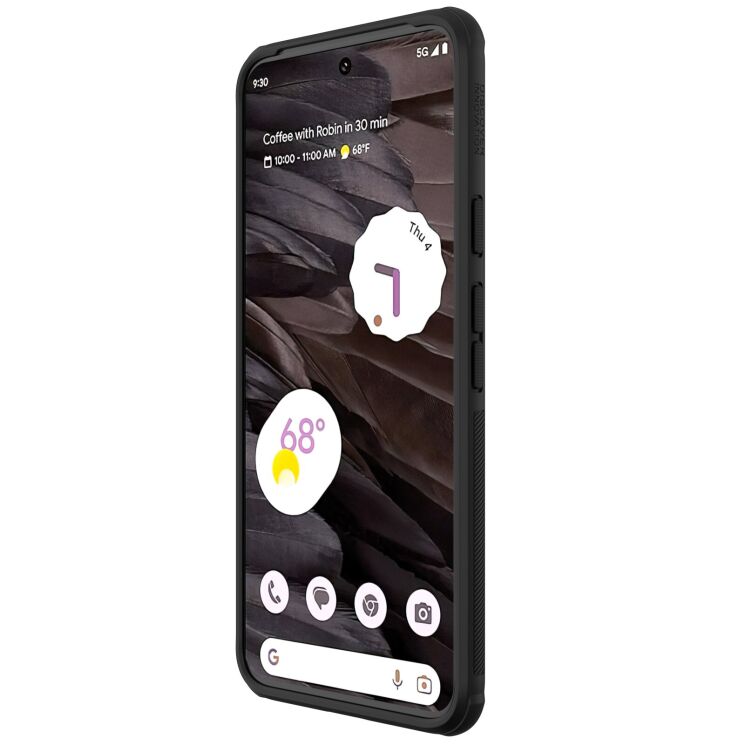 Пластиковый чехол NILLKIN Frosted Shield Pro для Google Pixel 8 - Black: фото 5 из 18