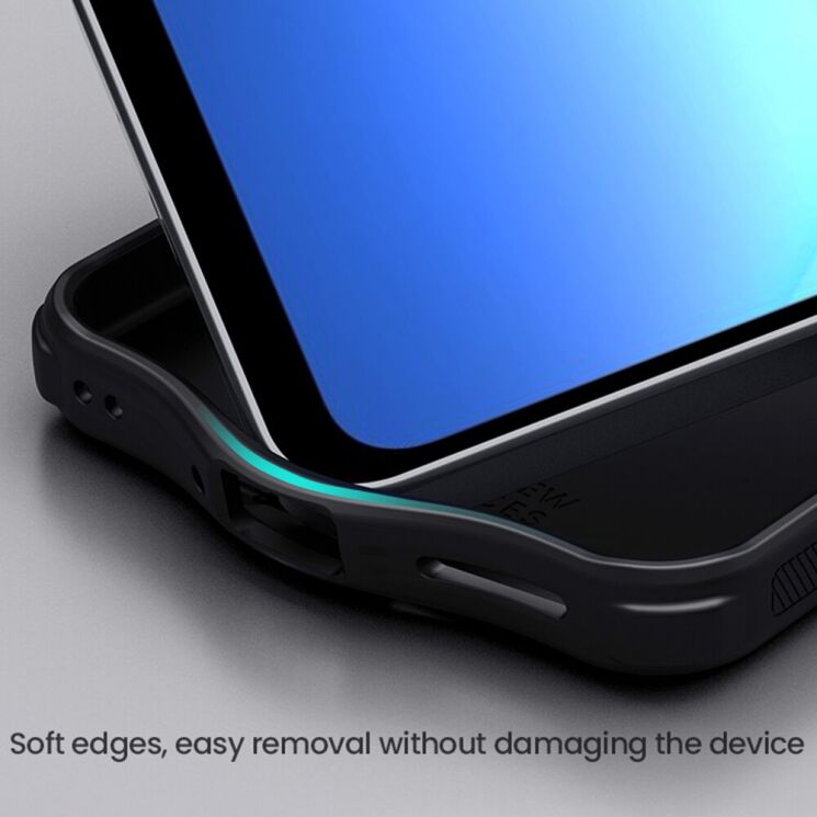 Пластиковий чохол NILLKIN Frosted Shield Pro для Samsung Galaxy A17 (A175) - Black: фото 10 з 15