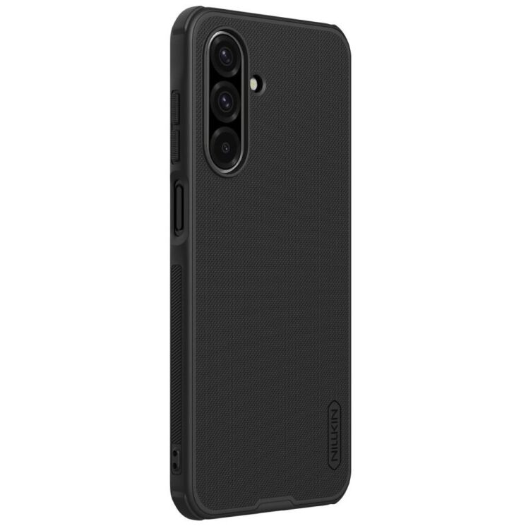 Пластиковый чехол NILLKIN Frosted Shield Pro для Samsung Galaxy A26 (A266) - Black: фото 3 из 14