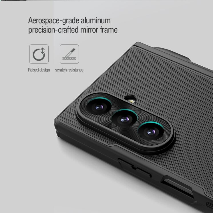 Пластиковий чохол NILLKIN Frosted Shield Magnetic (S Pen) для Samsung Galaxy Fold 8 Ultra - Black (424011B) Пластиковий чохол NILLKIN Frosted Shield Magnetic (S Pen) для Samsung Galaxy Fold 8 Ultra - Black: фото 16 з 21